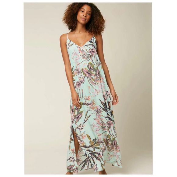 O'Neill Dresses & Skirts - O'Neill floral maxi dress spring summer vacation beach size small